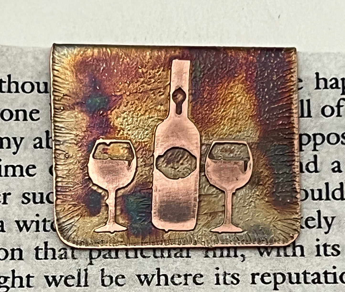 Wine bookmark