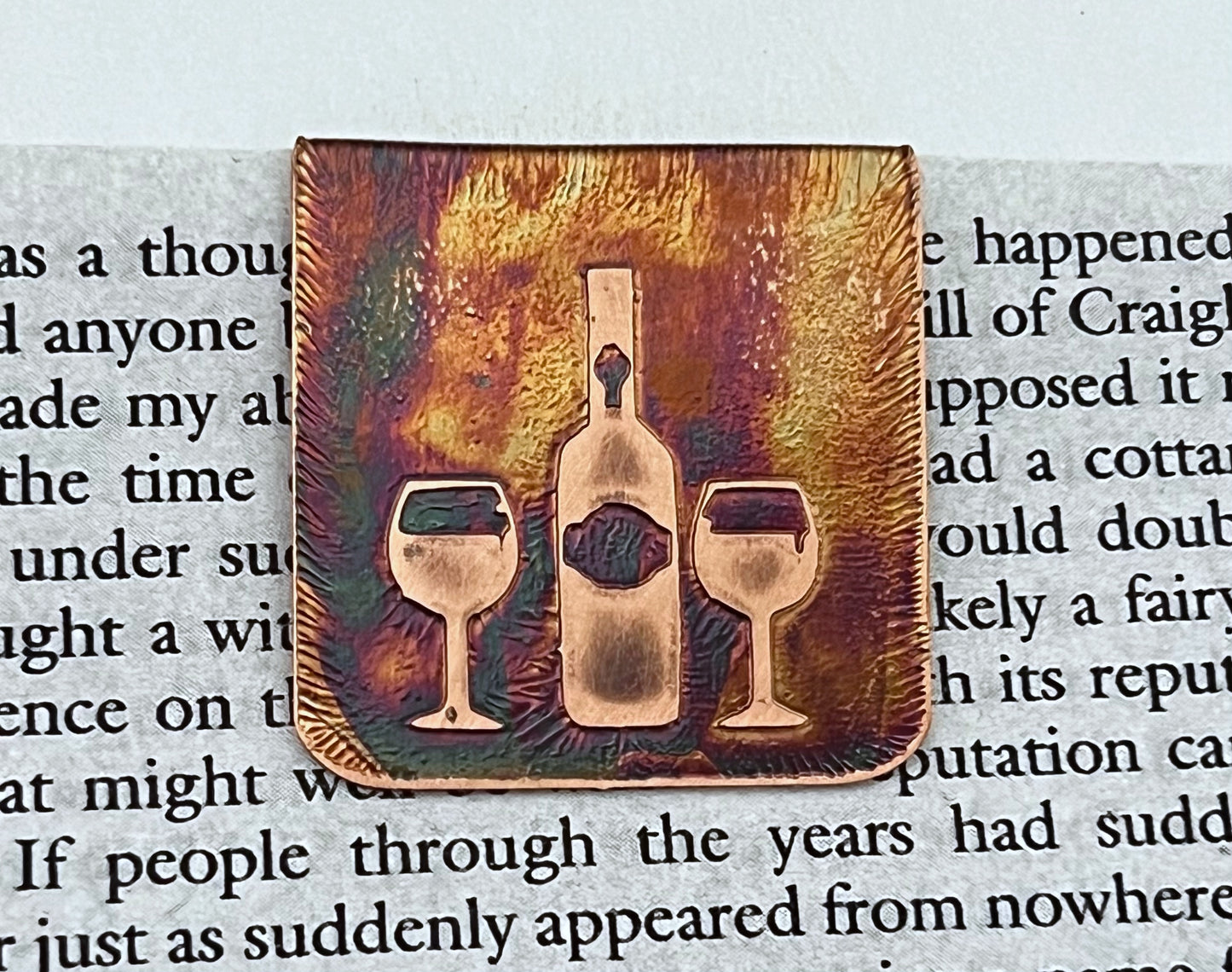 Wine bookmark