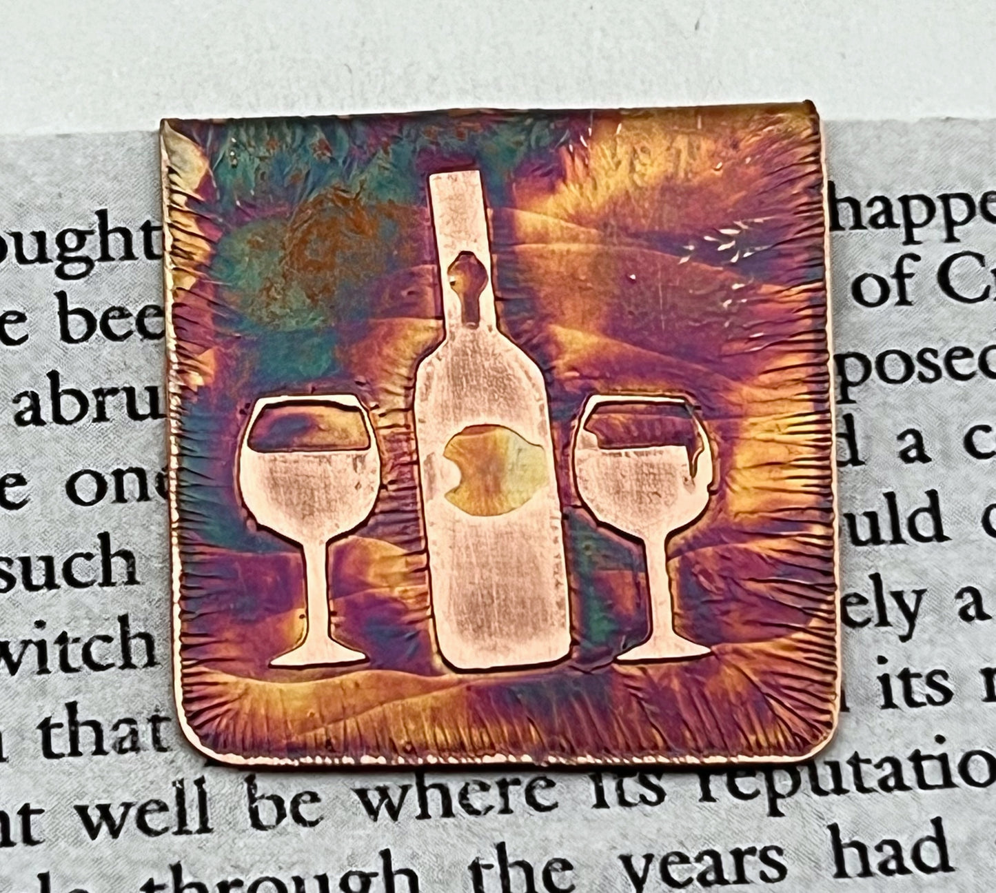 Wine bookmark