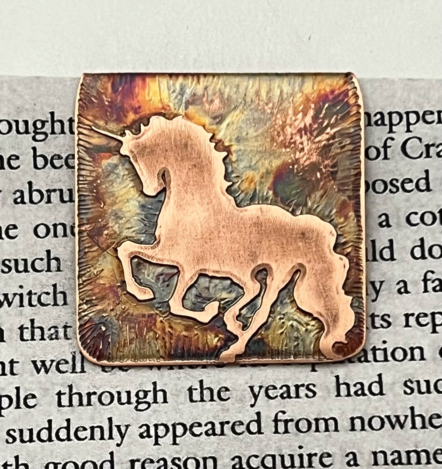 Unicorn bookmark