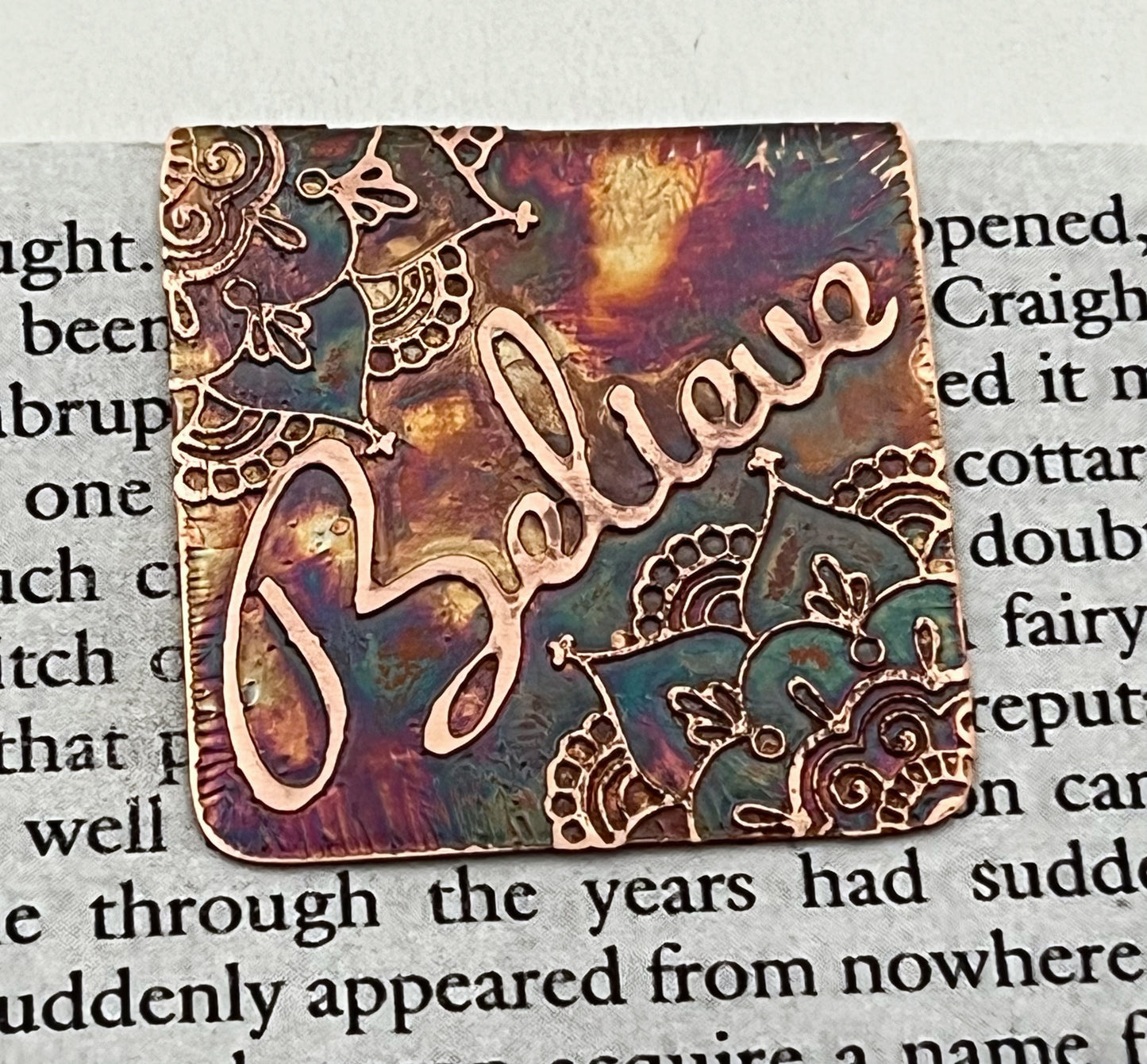 Believe bookmark