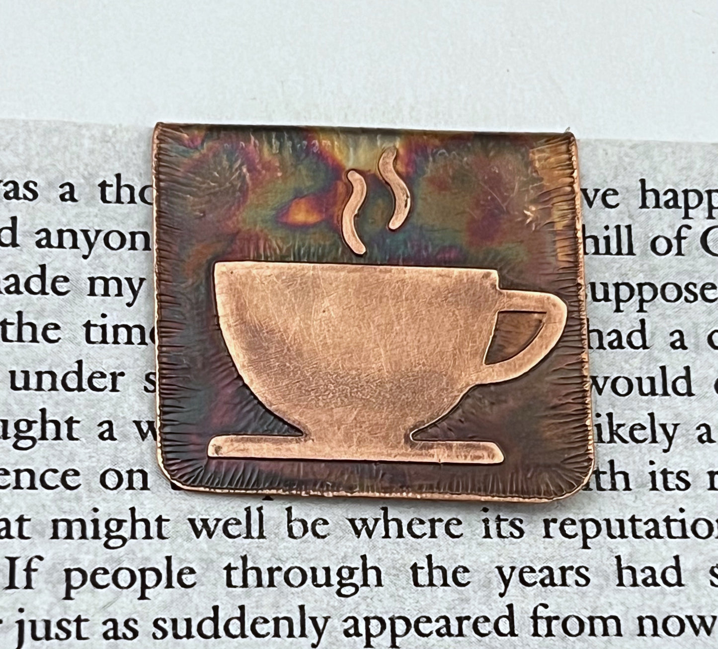 Cup bookmark