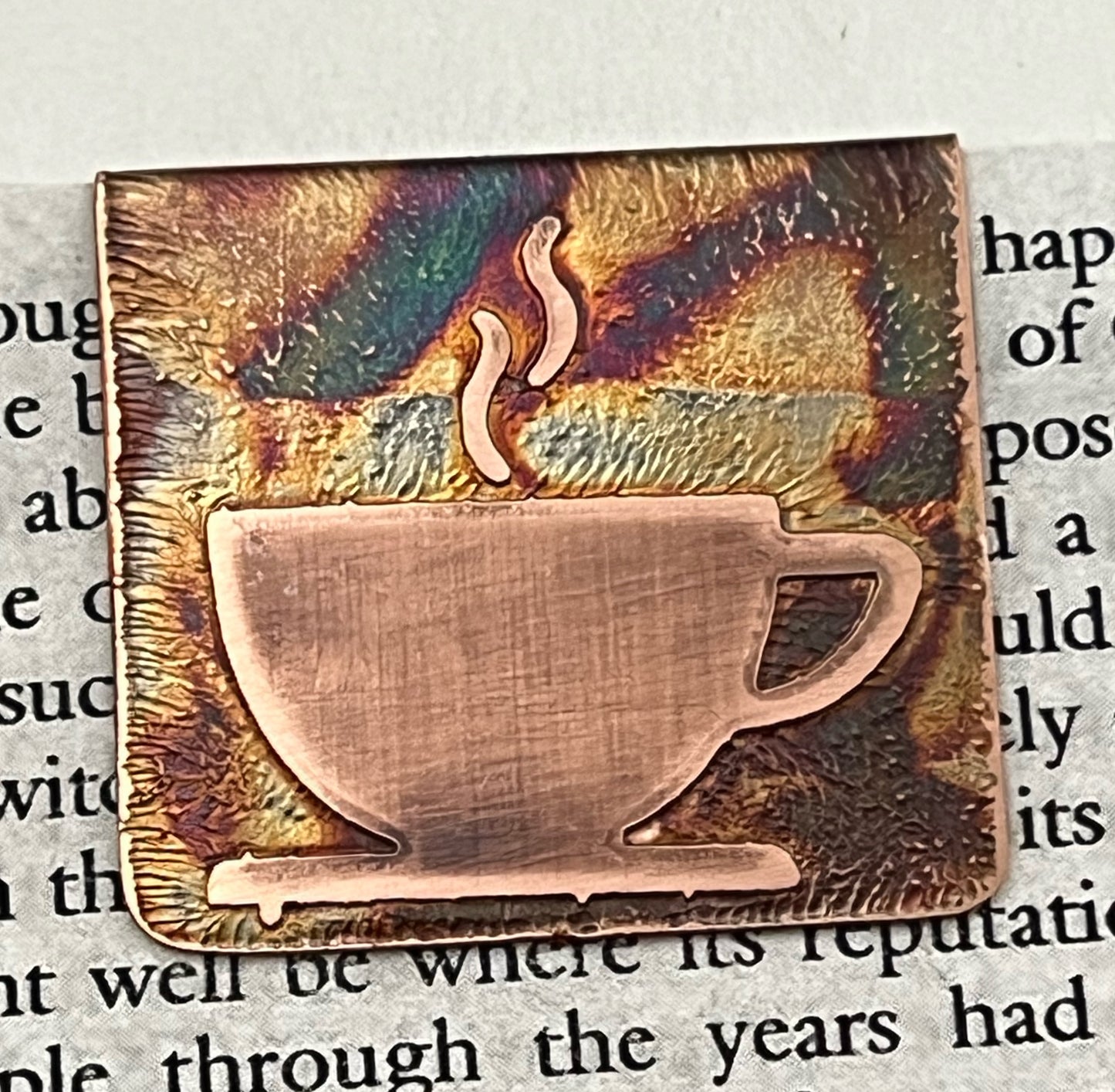 Cup bookmark