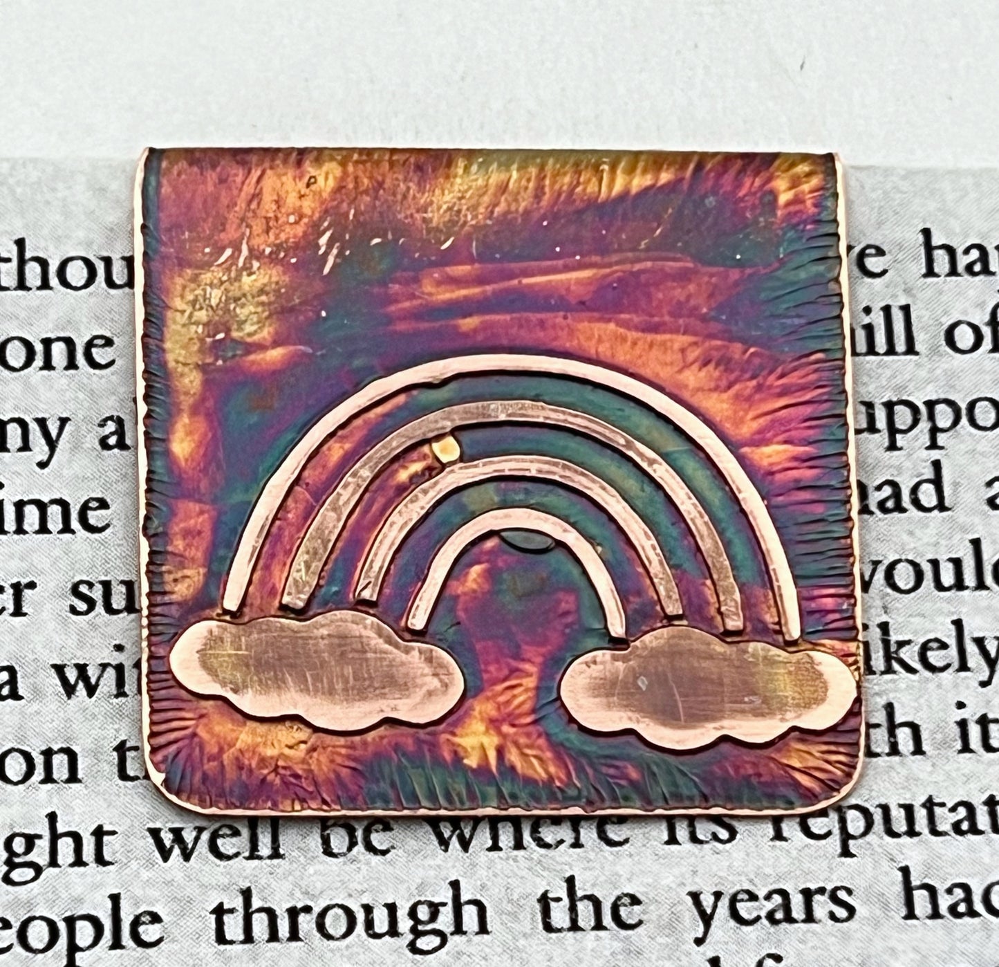 Rainbow bookmark