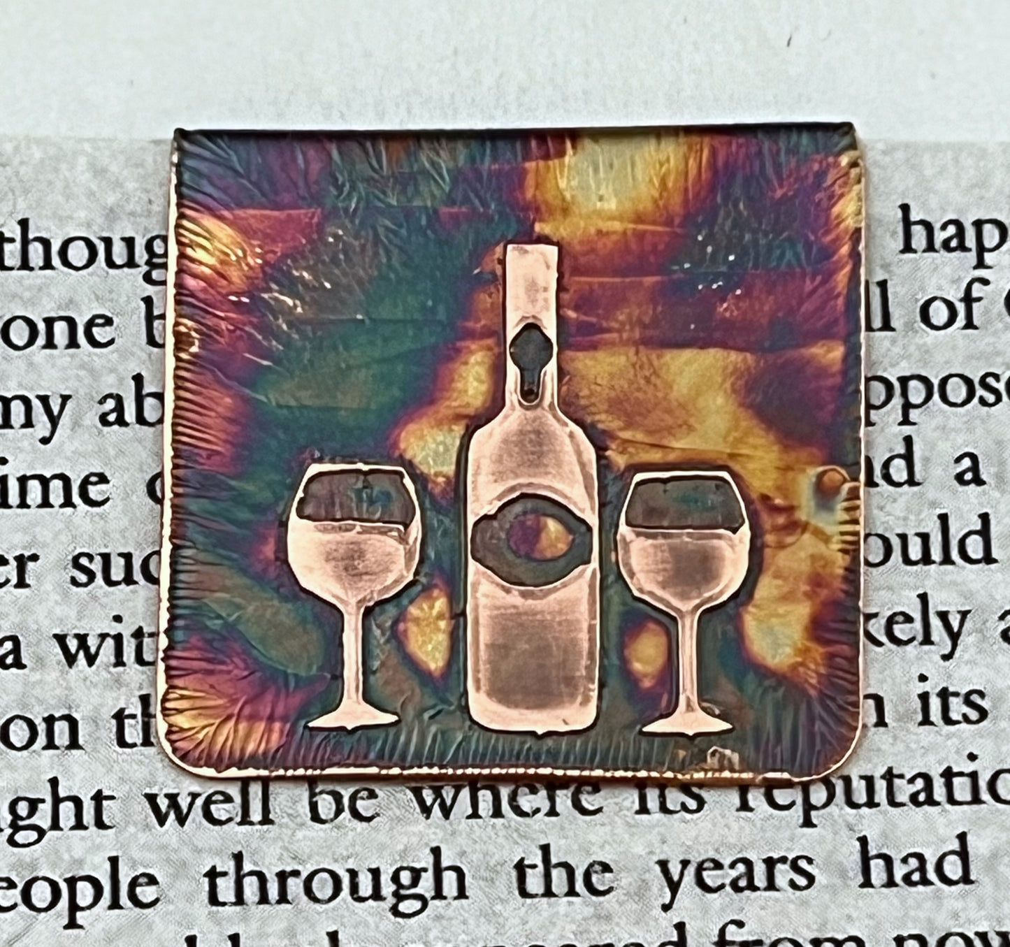 Wine bookmark
