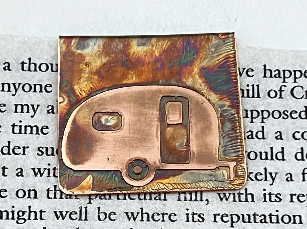 Teardrop camper bookmark