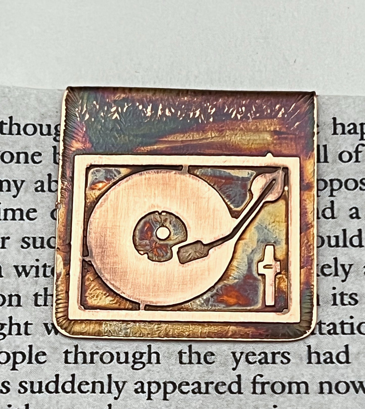 Record Player bookmark