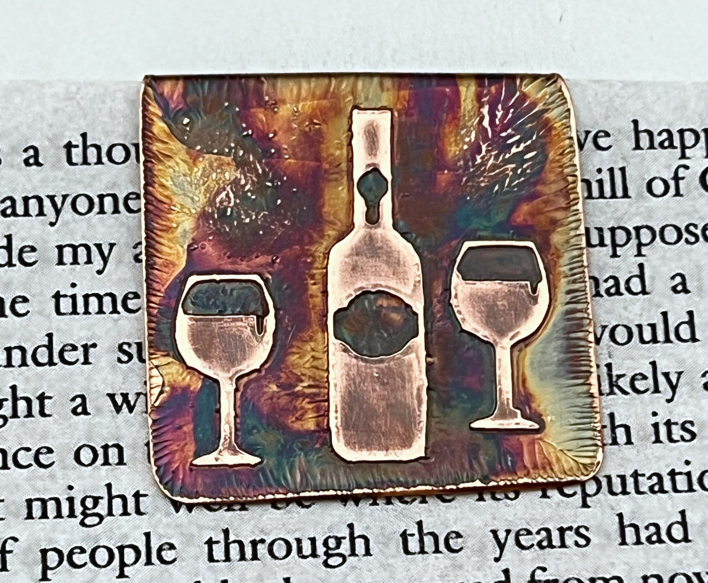 Wine bookmark