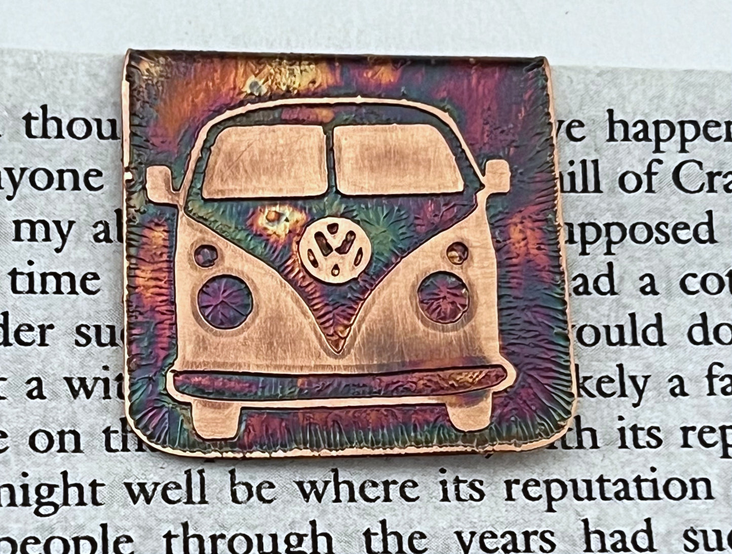 VW bus bookmark
