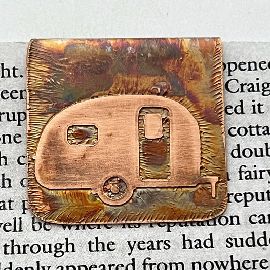 Teardrop camper bookmark