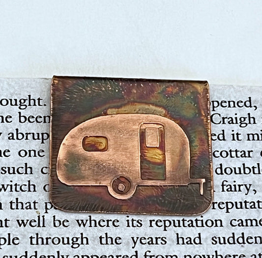 Teardrop camper bookmark