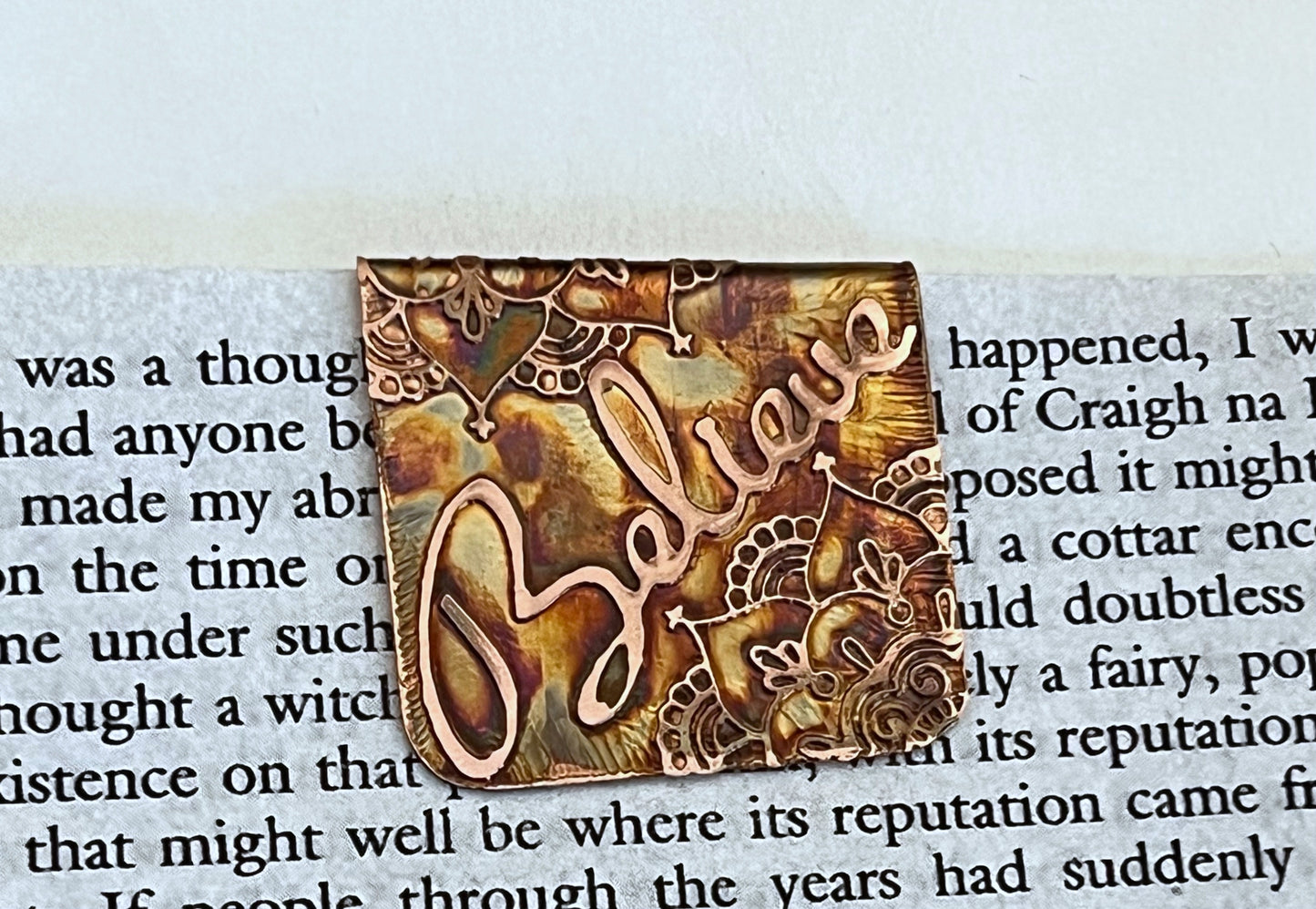 Believe bookmark