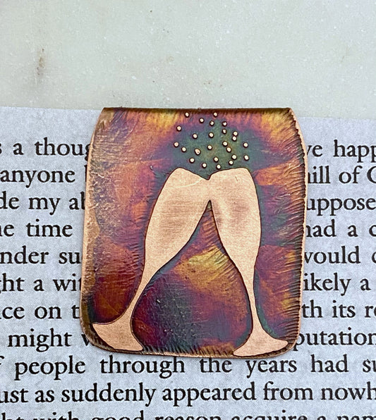 Copper cheers bookmark