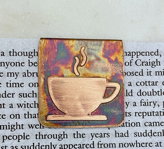 Copper cup bookmark
