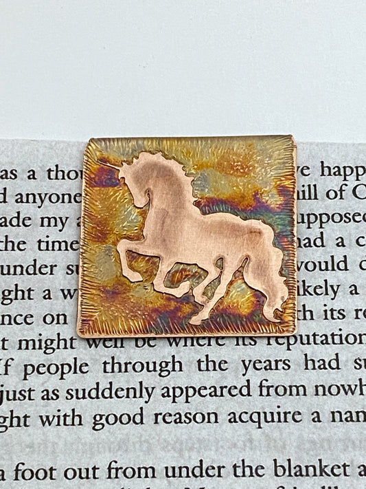 Unicorn bookmark