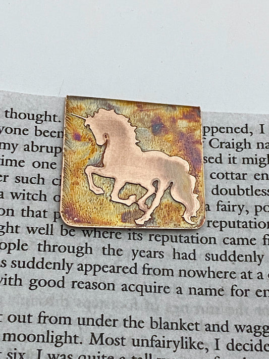 Unicorn bookmark
