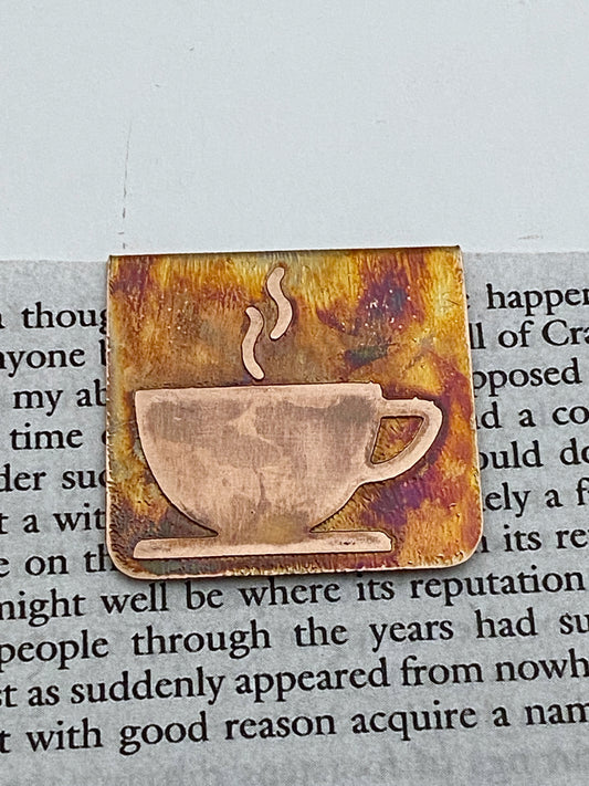 Cup bookmark