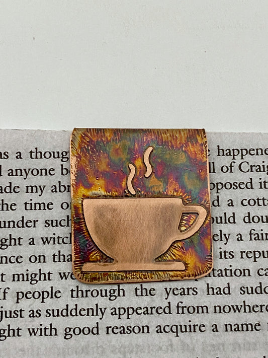 Cup bookmark