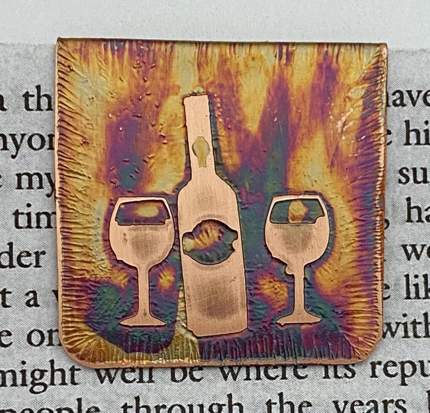 Wine bookmark