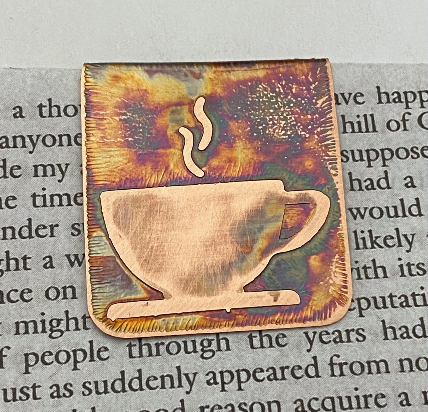 Cup bookmark