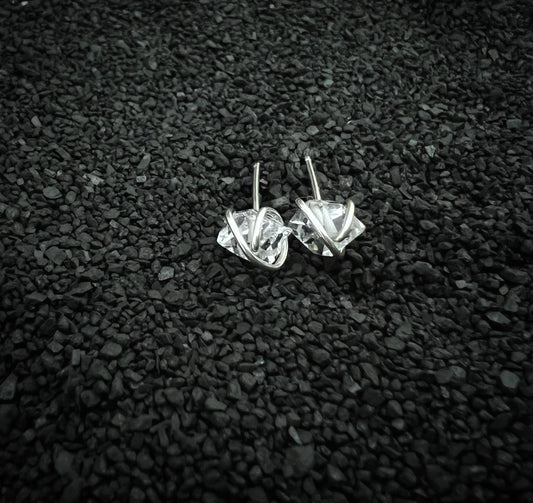 Herkimer Diamond Earring Studs