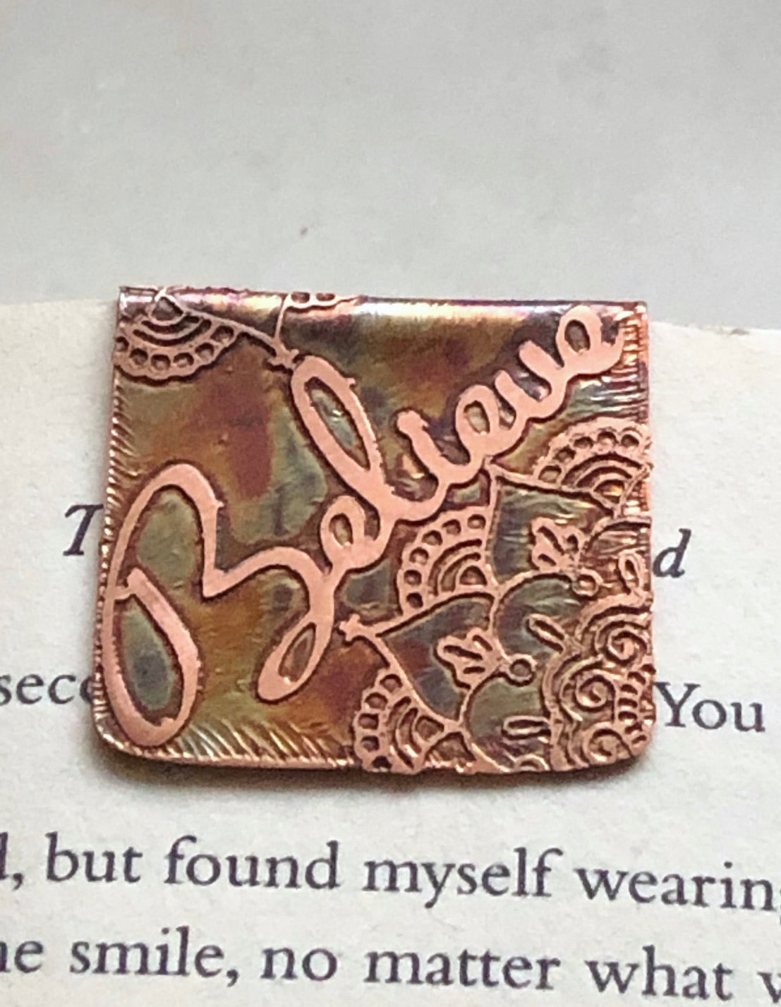 Copper Bookmarks