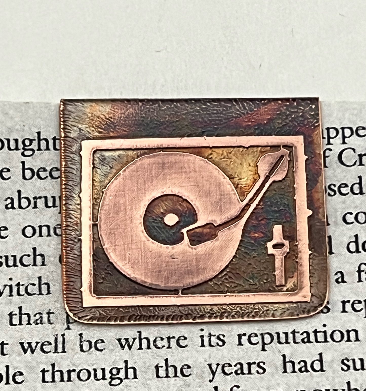 Record Player bookmark