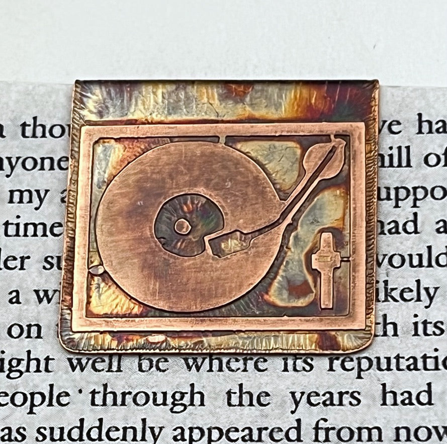 Record Player bookmark