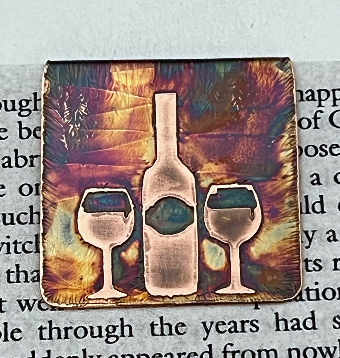 Wine bookmark