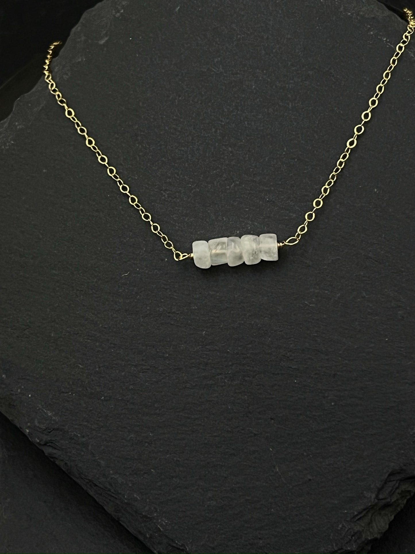 14K Gold fill simple necklace