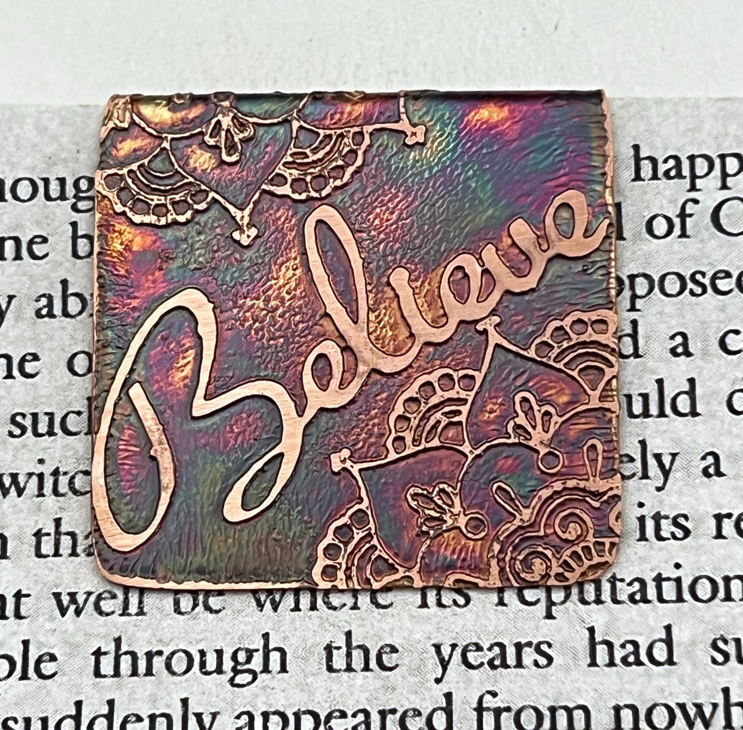 Rainbow bookmark