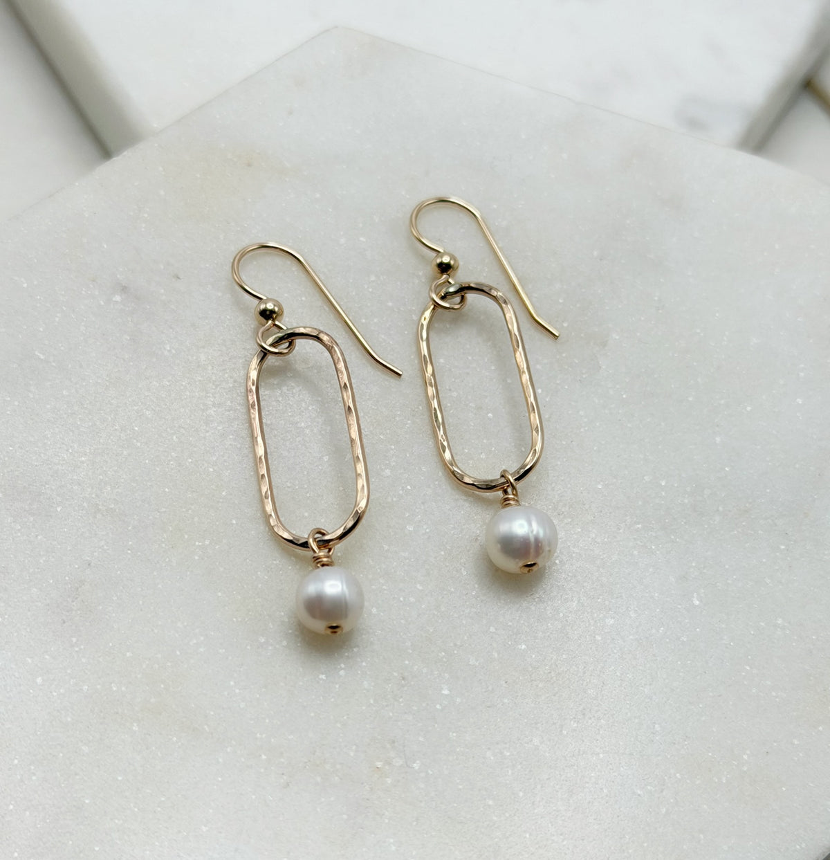 Pearl & 14K Gold-Filled Earrings