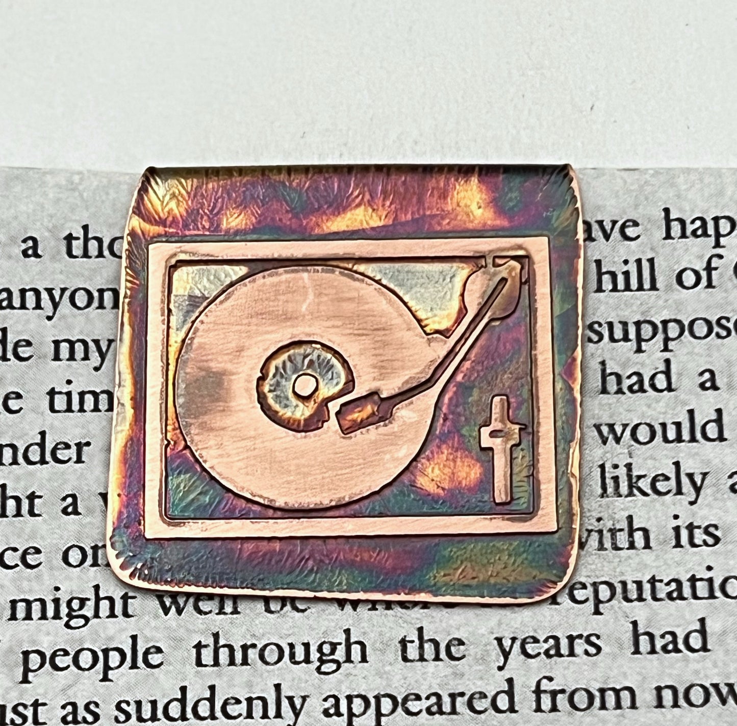 Record Player bookmark
