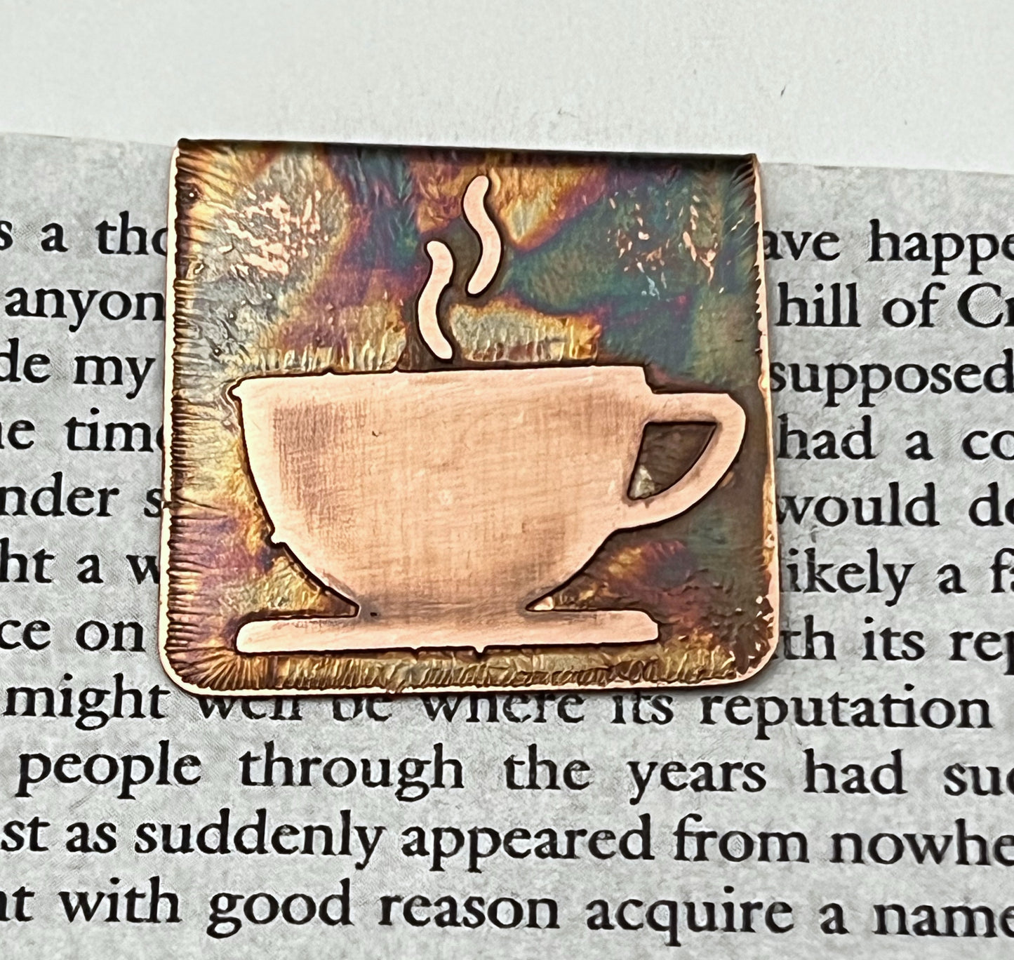 Cup bookmark