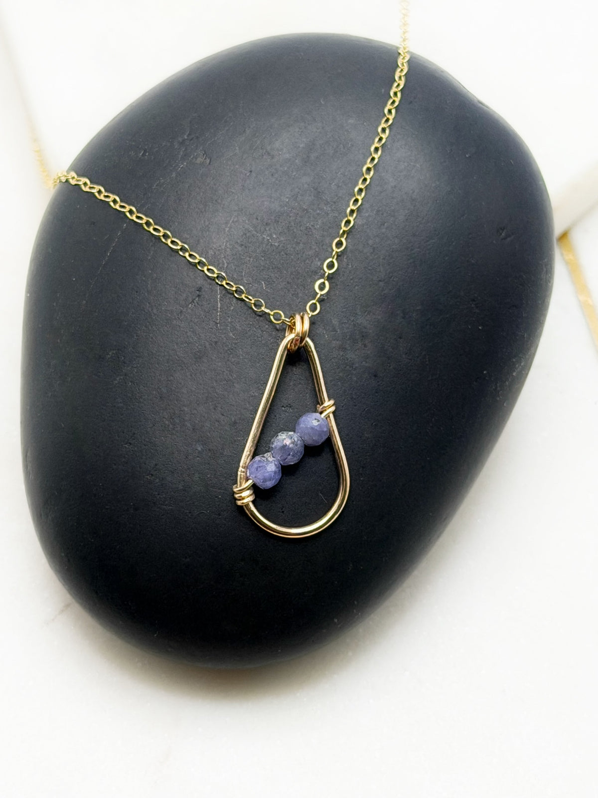 Tanzanite & 14K Gold-Filled Necklace