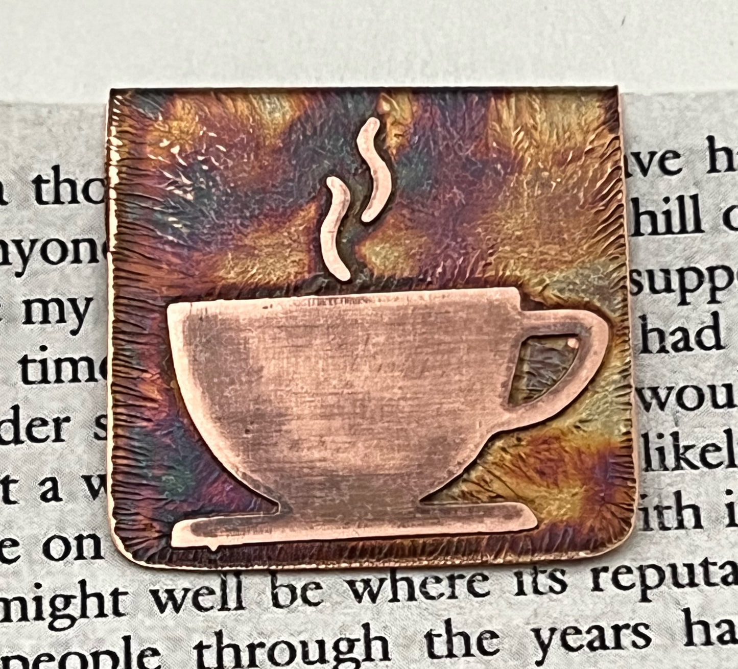 Cup bookmark