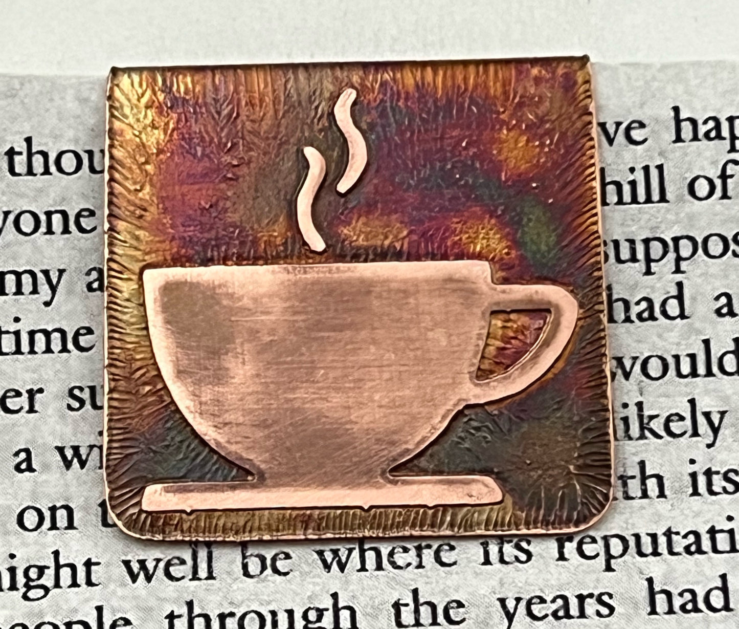 Cup bookmark