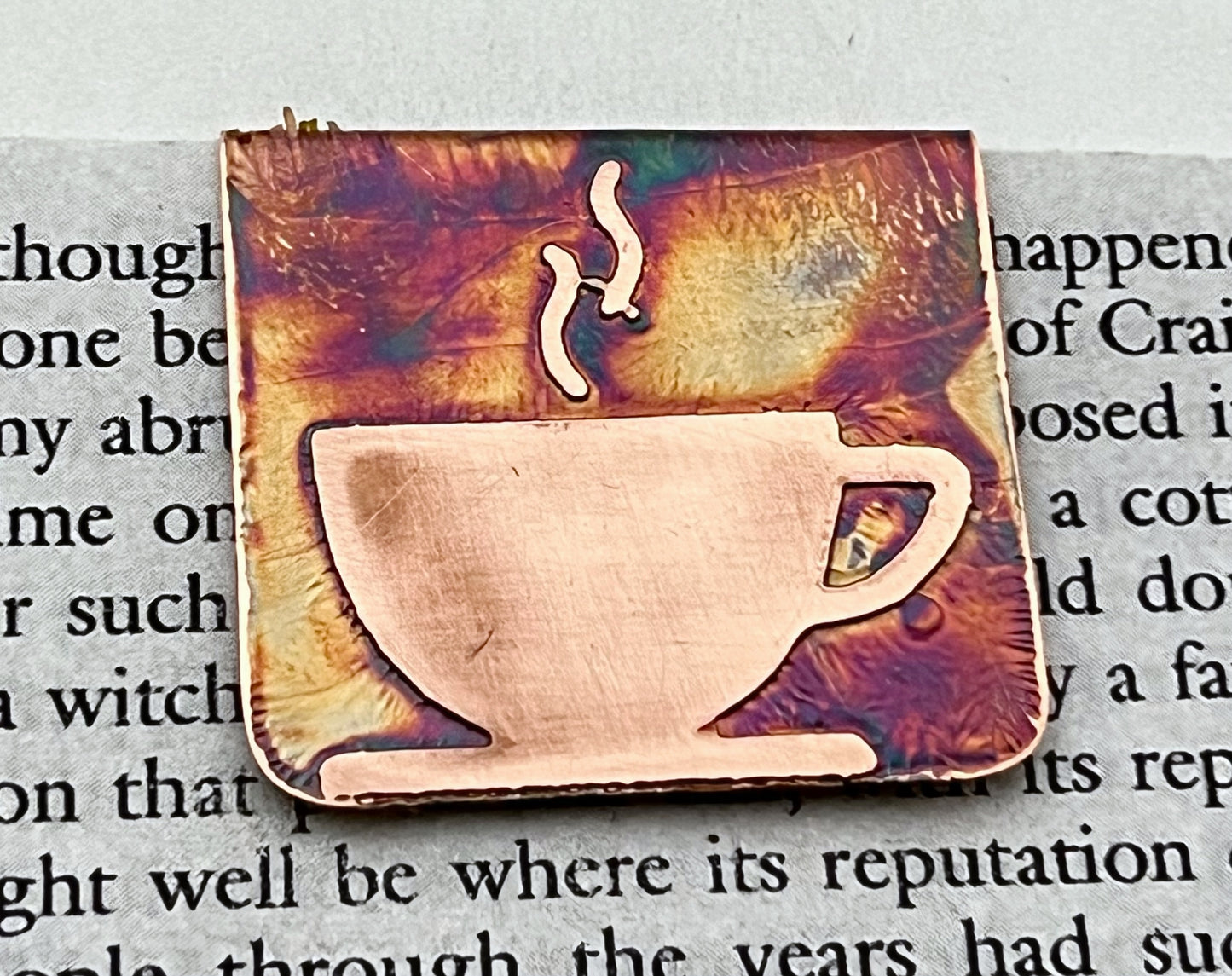 Cup bookmark