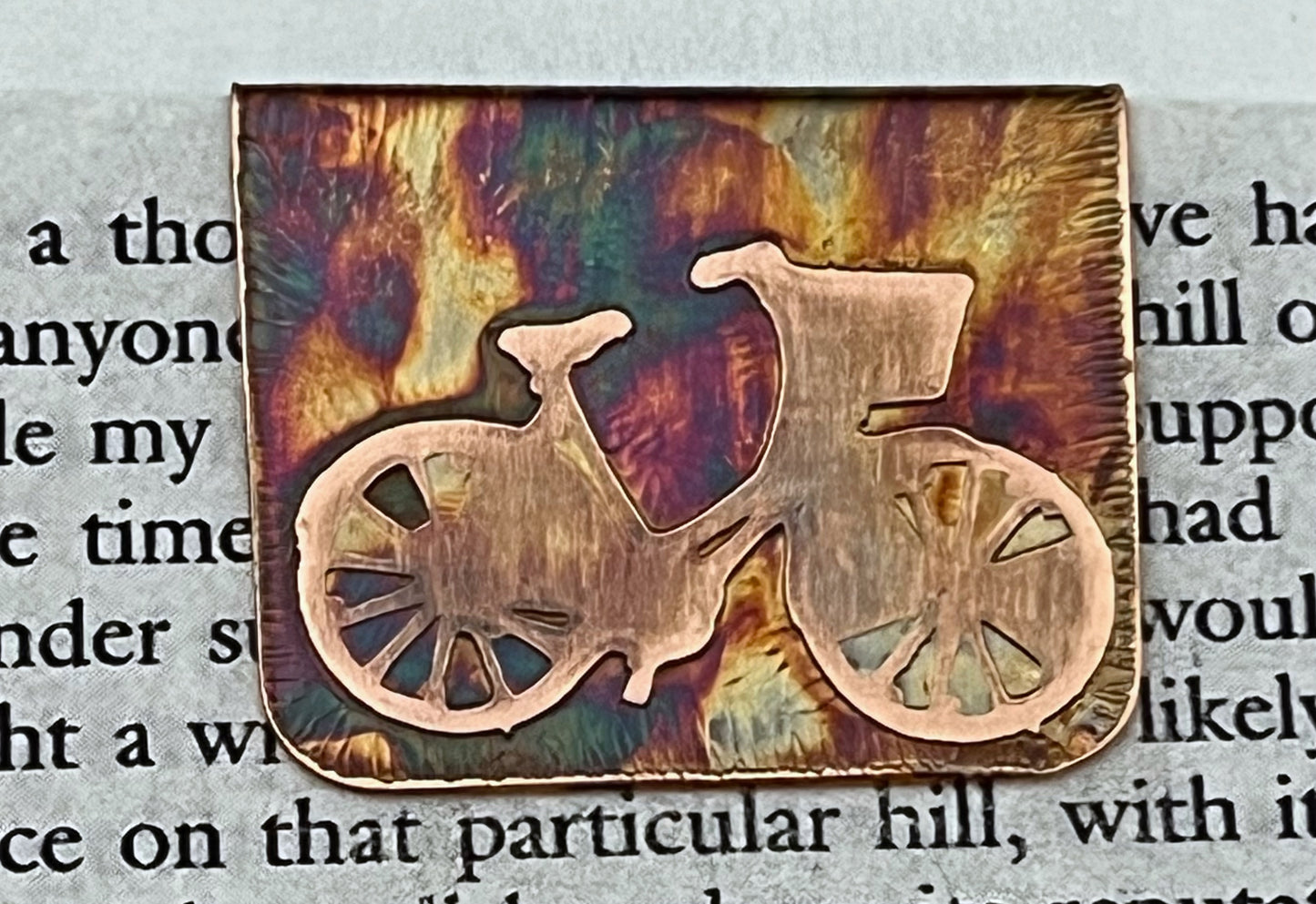 Bike bookmark