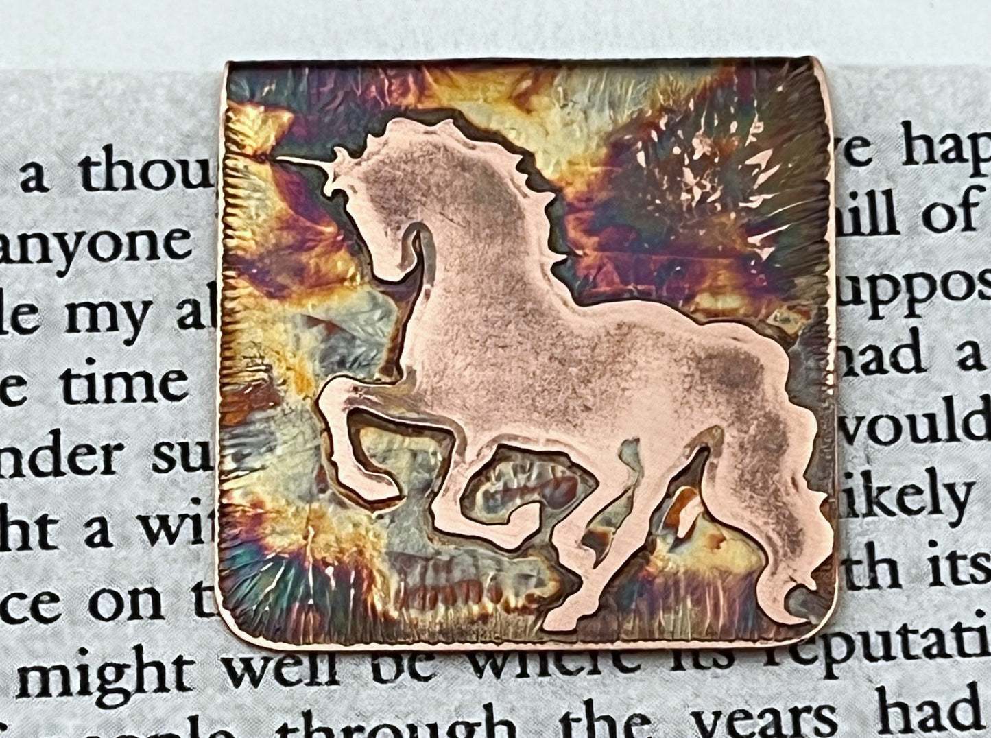 Unicorn bookmark