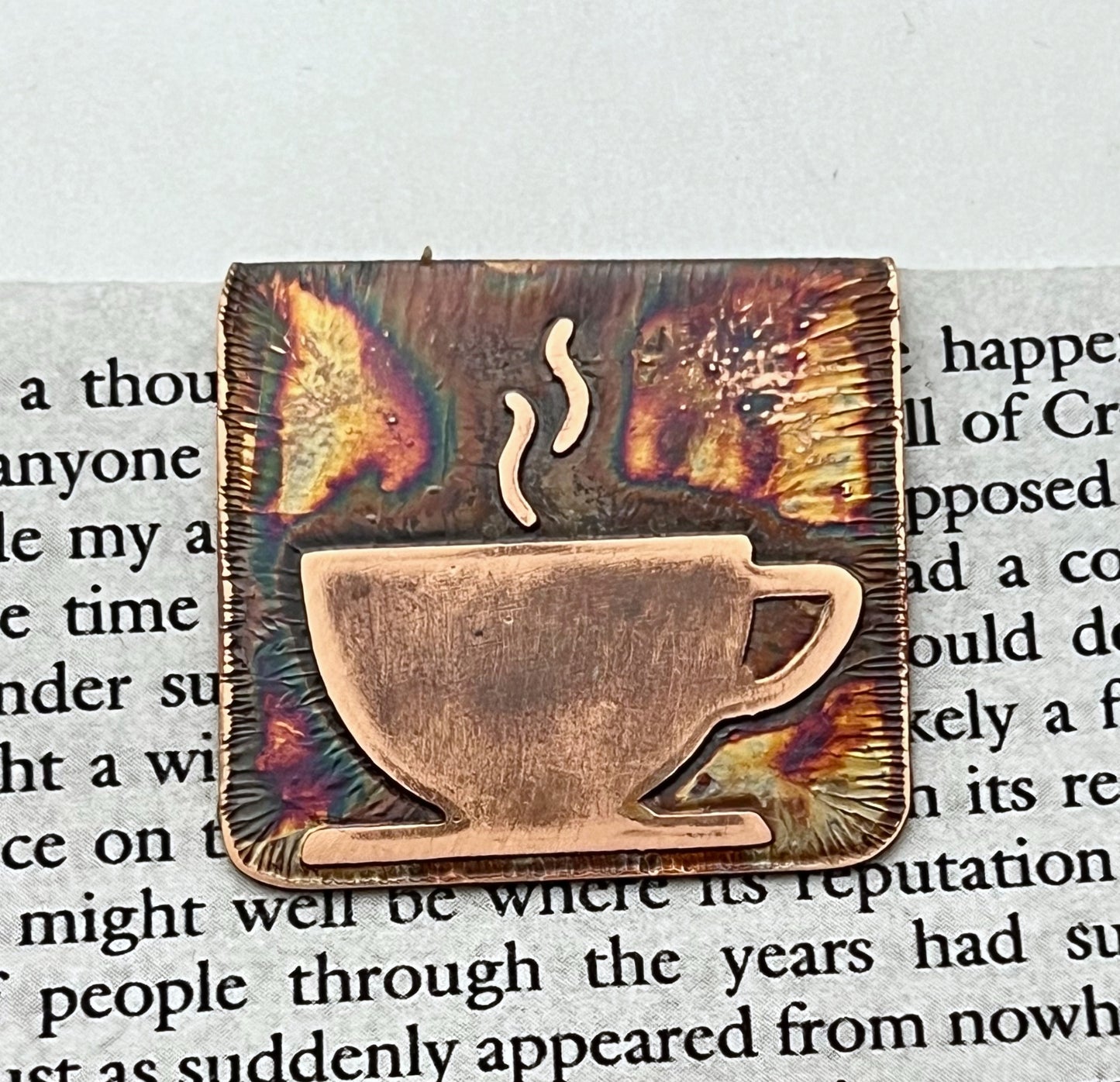 Cup bookmark