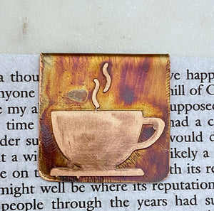 Copper cup bookmark