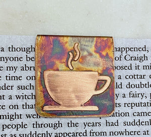 Copper cup bookmark