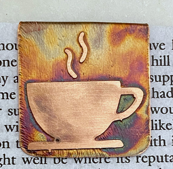 Copper cup bookmark