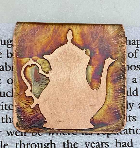Copper tea pot  bookmark