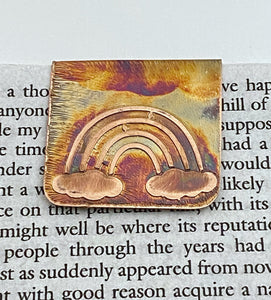 Rainbow bookmark