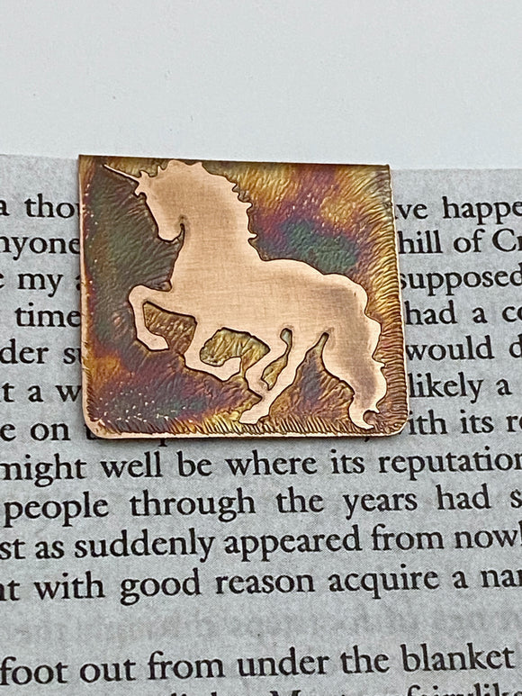 Unicorn bookmark