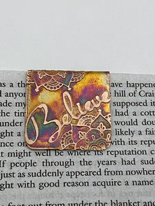 Believe bookmark