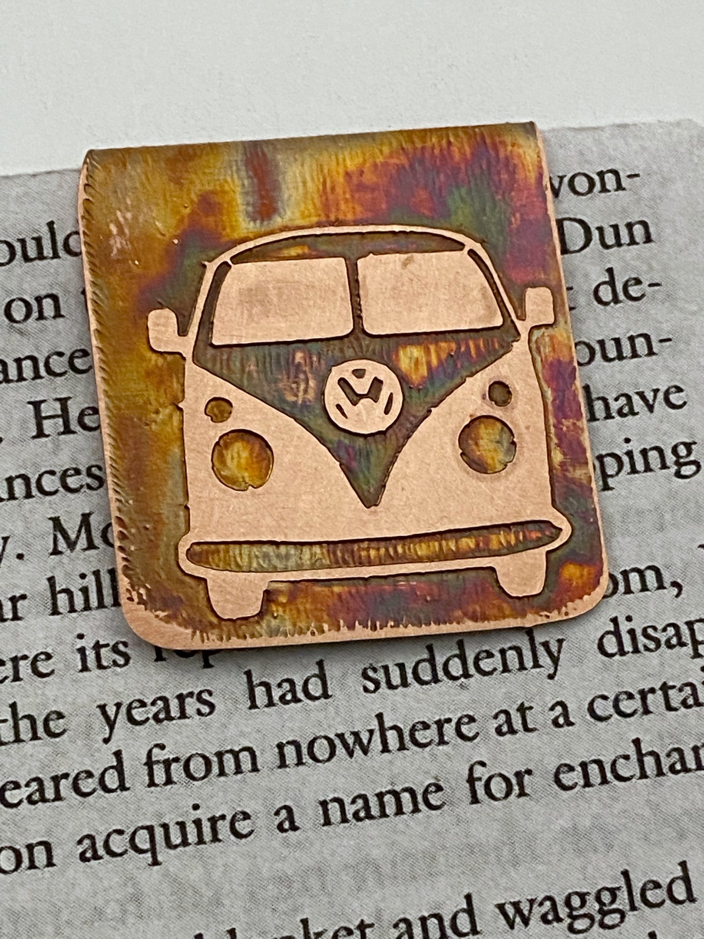 VW bus bookmark