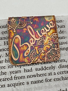 Believe bookmark